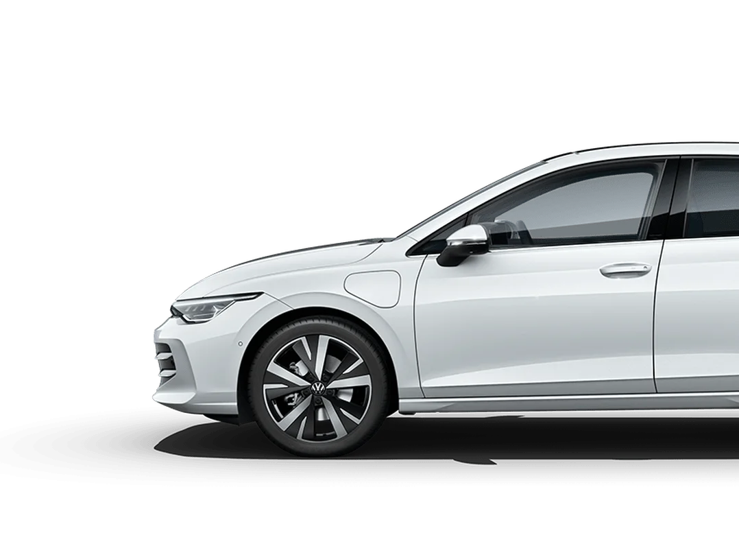 Volkswagen Golf 8 vedere frontală - față mașină școală Auto Avantaj Iași